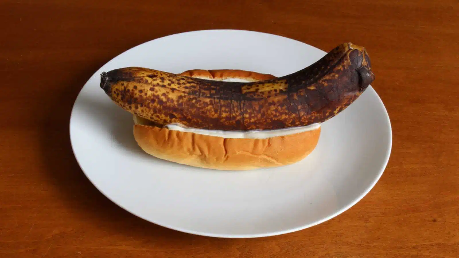 Banana and Mayonnaise Sandwich