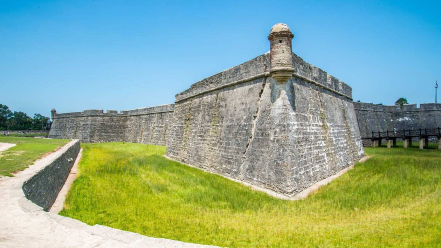 St. Augustine, Florida at the Castillo de San Marcos National Monument.