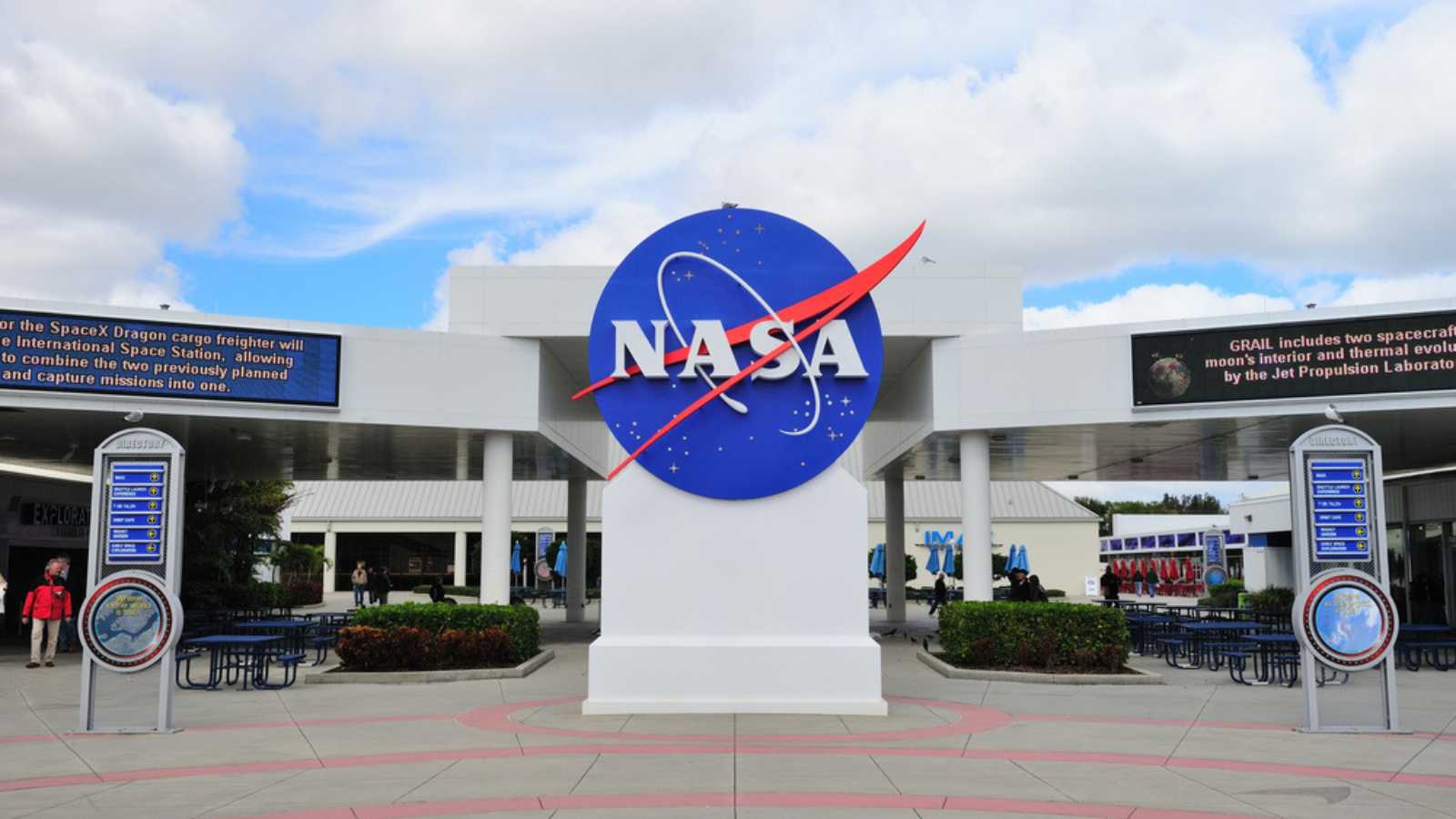 MERRITT ISLAND, FL - FEB 12: NASA in Kennedy Space Center on February 12, 2012 in Merritt Island, Florida. It is the launch site for every United States human space flight since 1968.