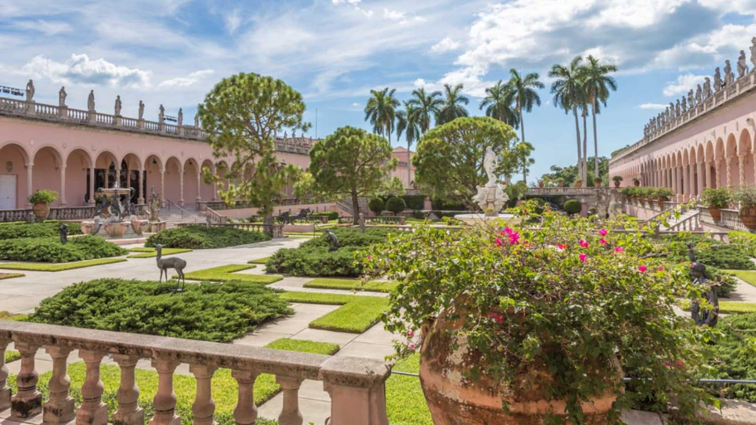 SARASOTA, USA - SEPTEMBER 03: Ringling Museum complex on September 03, 2014 In Sarasota, USA. Built by circus magnate John Ringling in 1924.