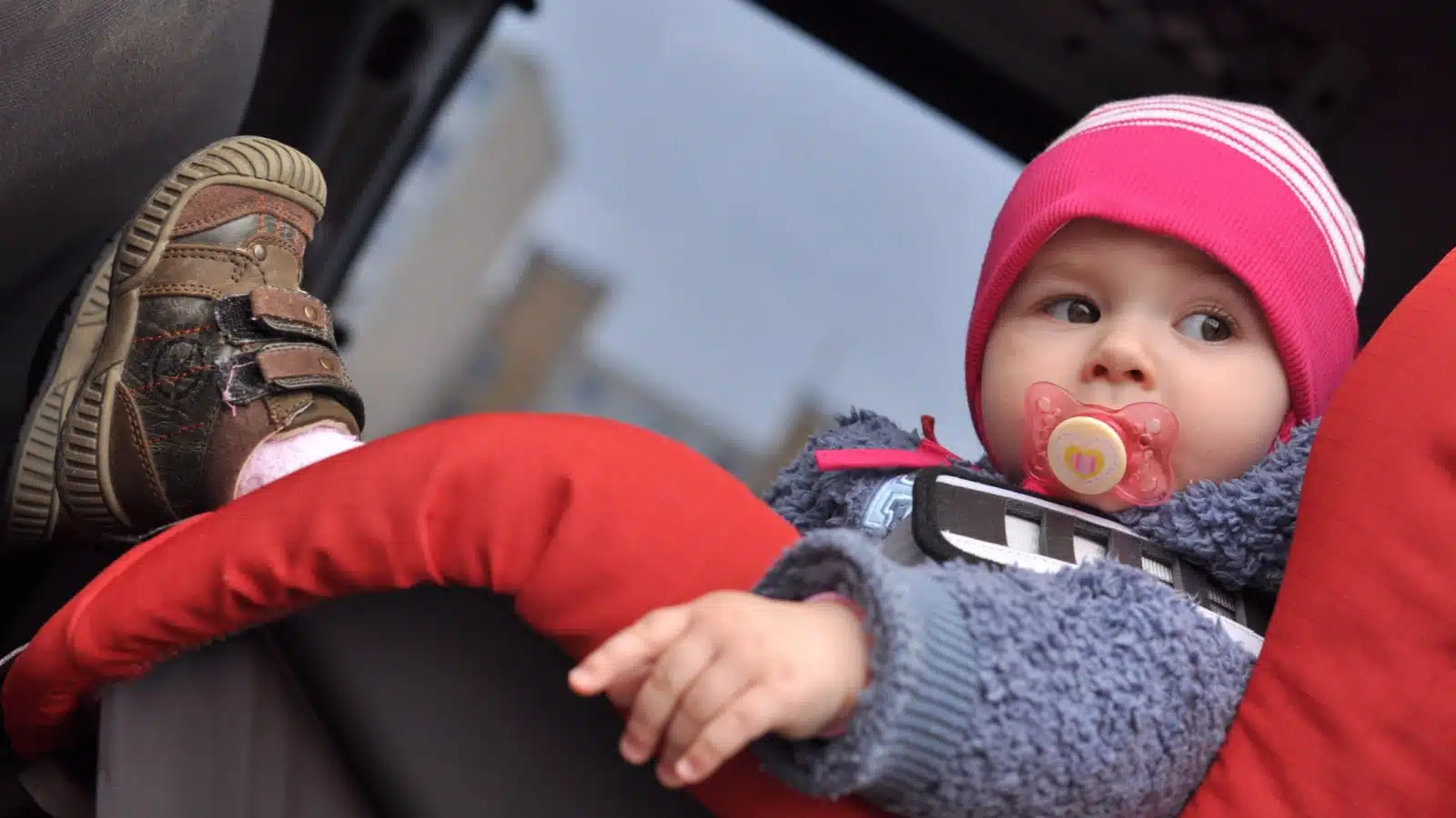 baby in car seat