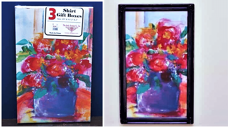 framed gift box