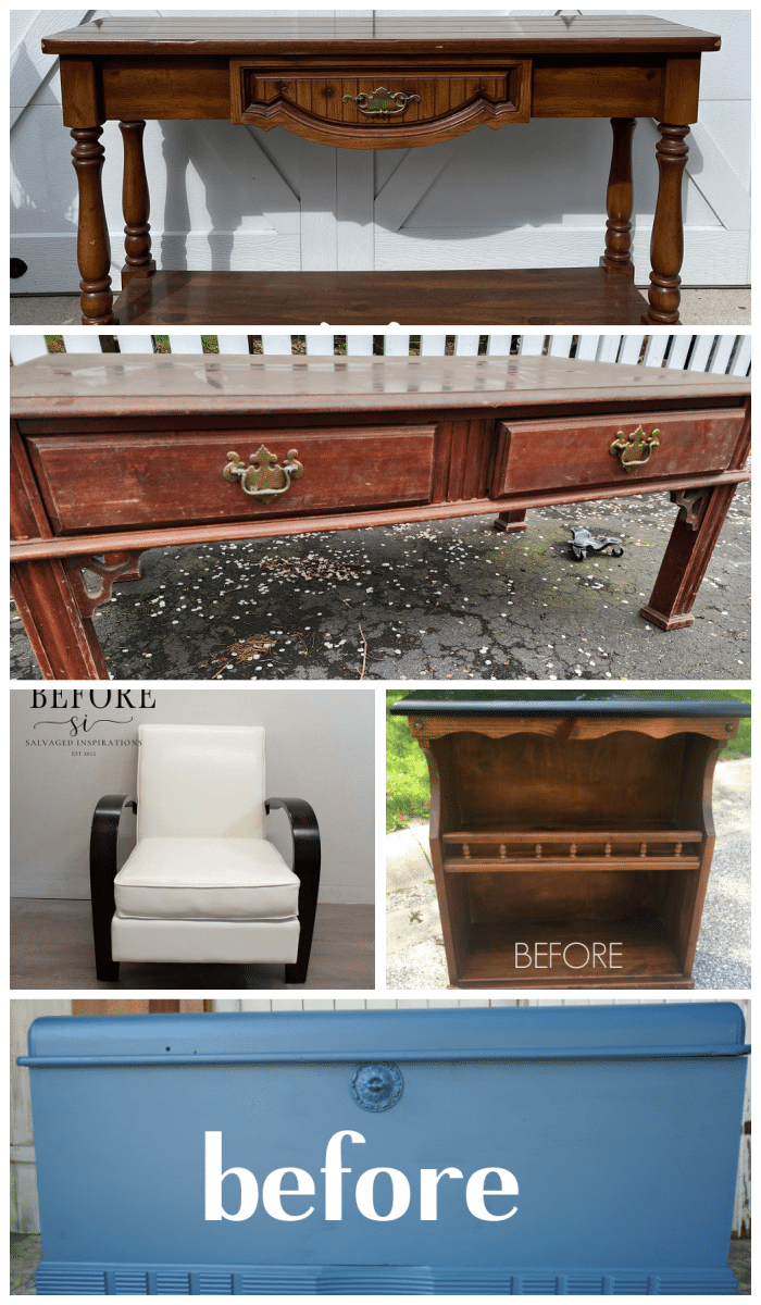 furniture fixer upper tour before furniture makeovers photo collage furniture fixer upper tour before furniture makeovers photo collage