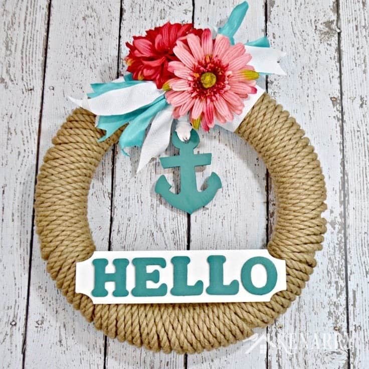 summer wreath project