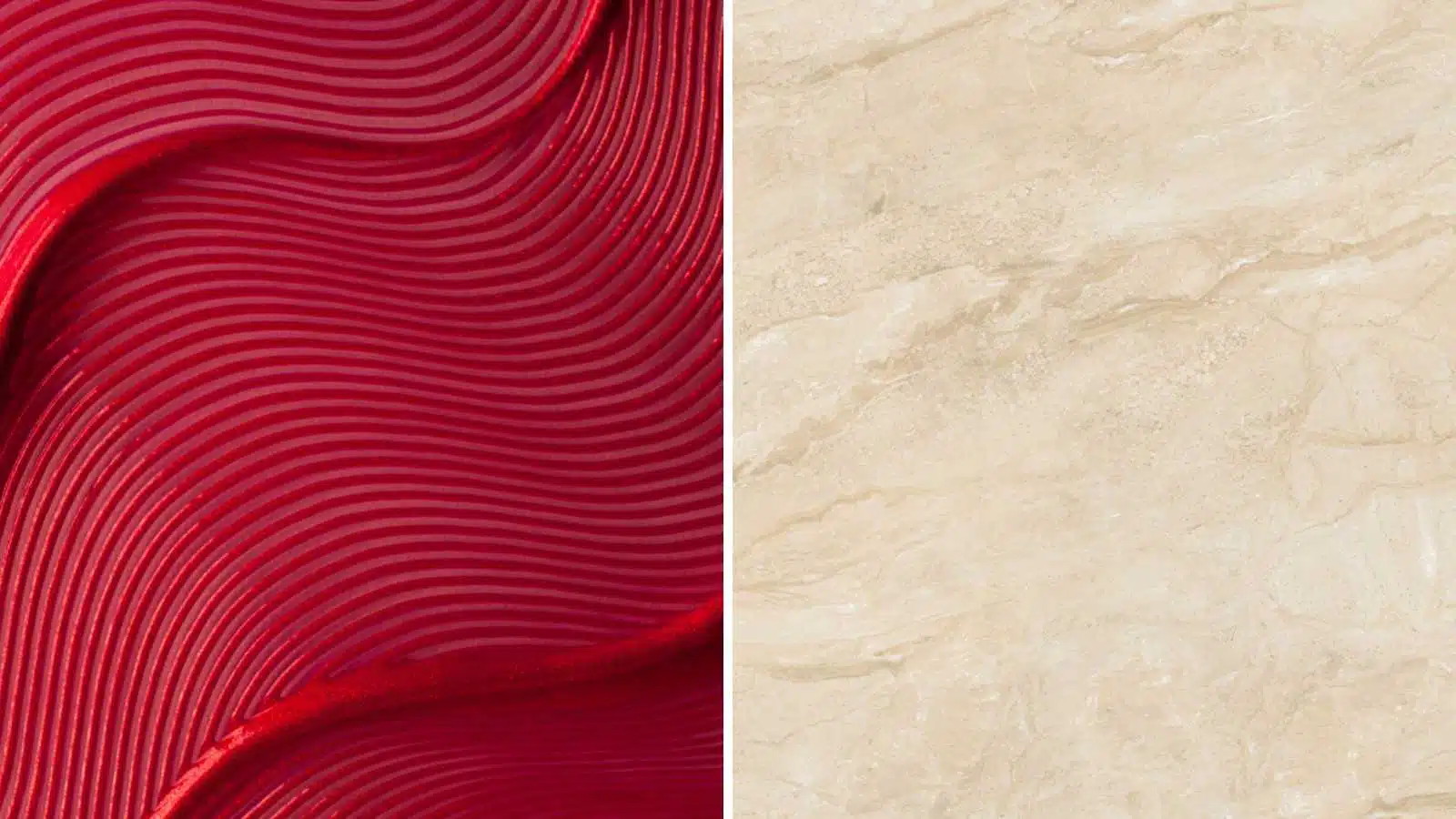 Burgundy and Beige