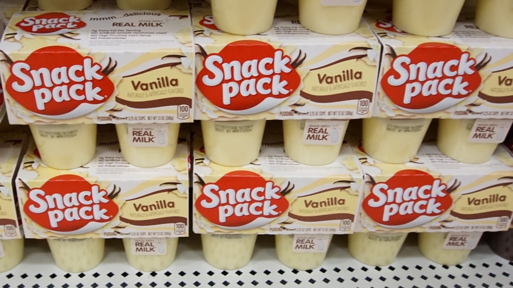 Dollar Tree Snack Pack Pudding