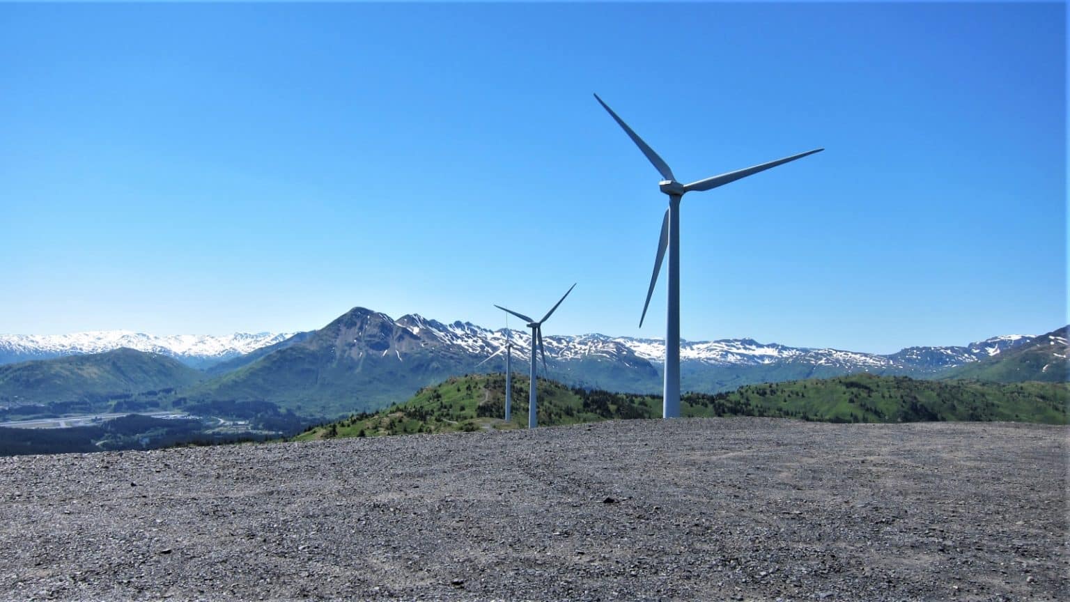 Wind Turbines Kodiak Island Alaska Wind Turbines Kodiak Island Alaska