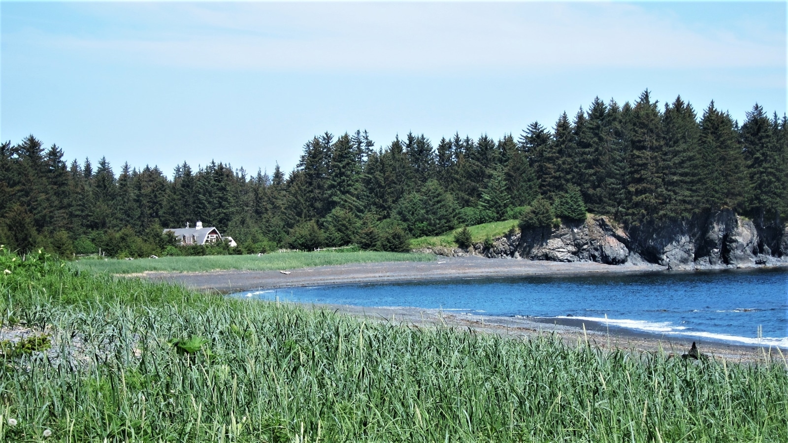 house on Kodiak Island