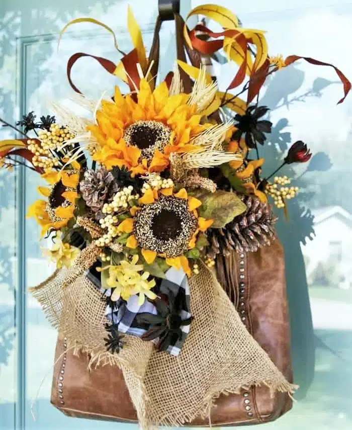 purse wreath