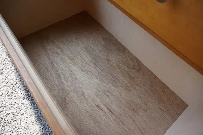 wood dresser drawer in good shape