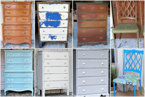 15 furniture makeovers before and after