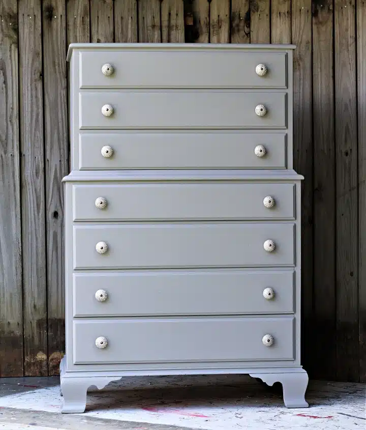how to paint bedroom furniture gray