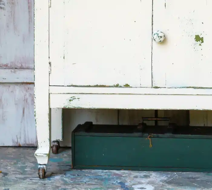 how to layer chalk paint on furniture