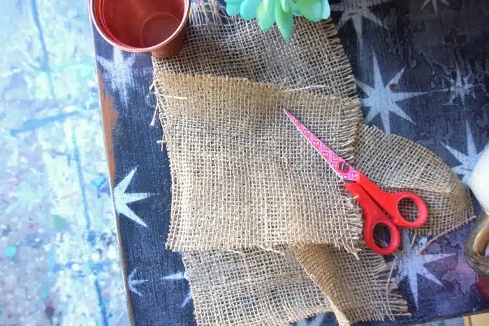 burlap for DIY projects
