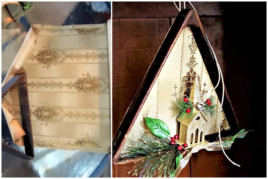 christmas upcycle project