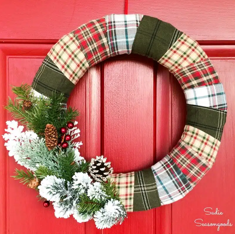 Christmas wreath from Sadieseasongoods