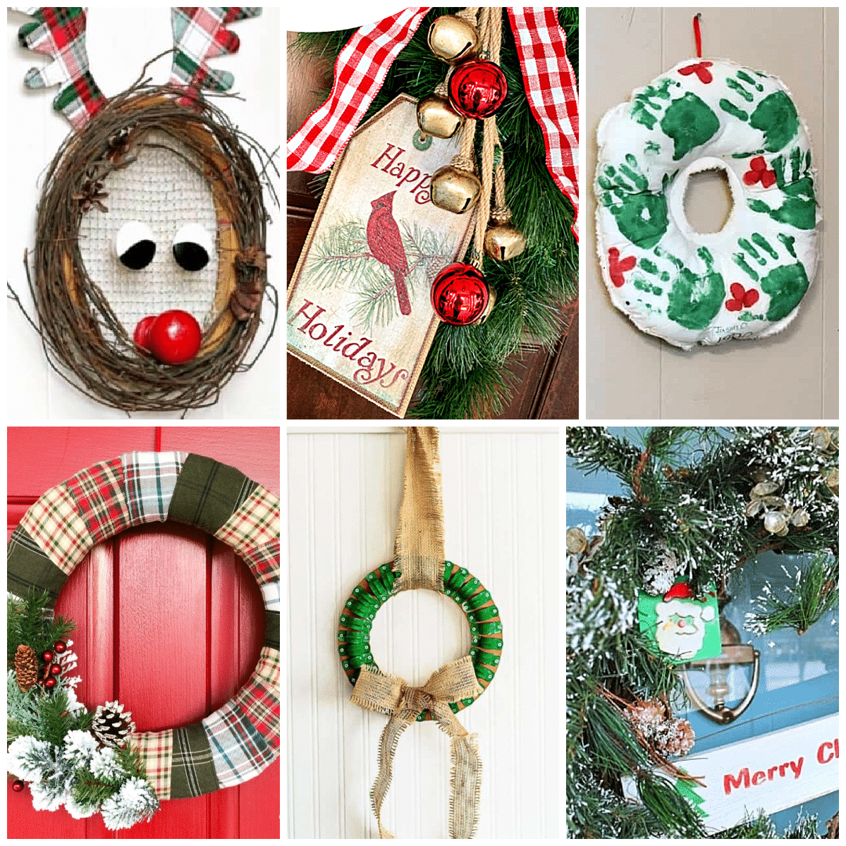 11 Christmas Wreaths You Can Make Yourself