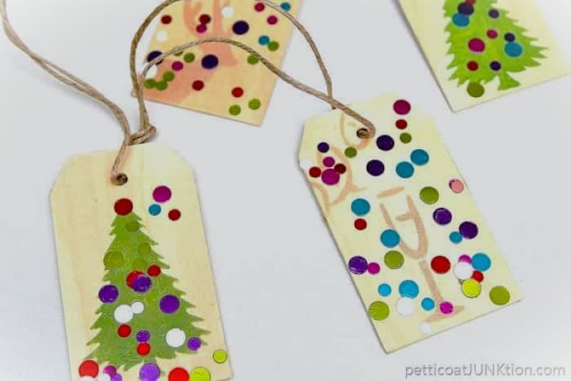 DIY gift tag Christmas ornaments DIY gift tag Christmas ornaments