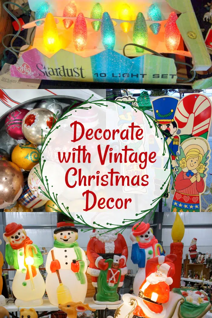 Decorate With Vintage Christmas Decor