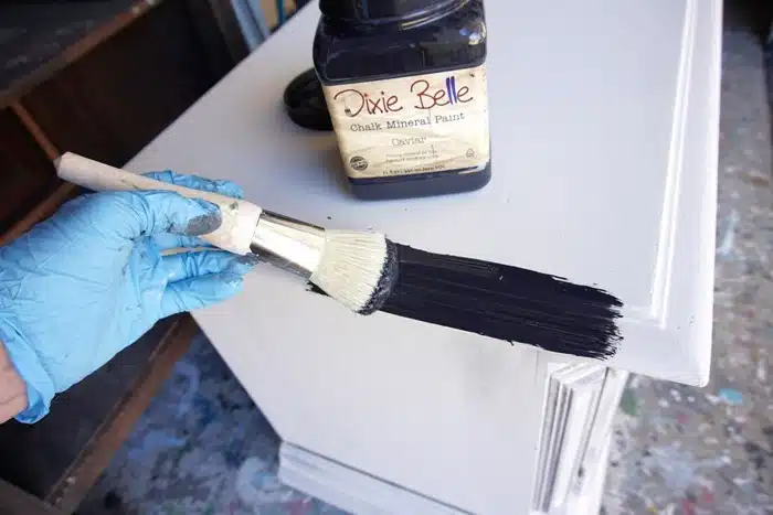 Dixie Belle Chalk Mineral Paint color Caviar