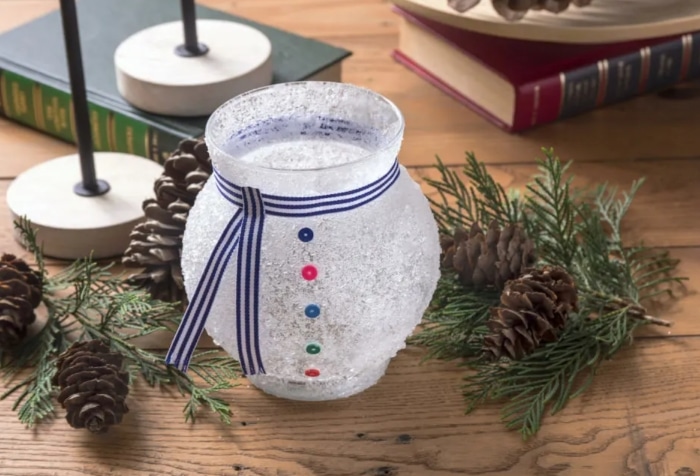 Frosty globe by Amy Mod Podge Rocks