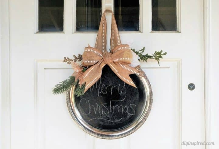 Repurposed Silverplate from DIY Inspired