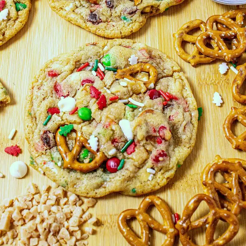 Santa's Trash Cookies or Christmas Kitchen Sink Cookies