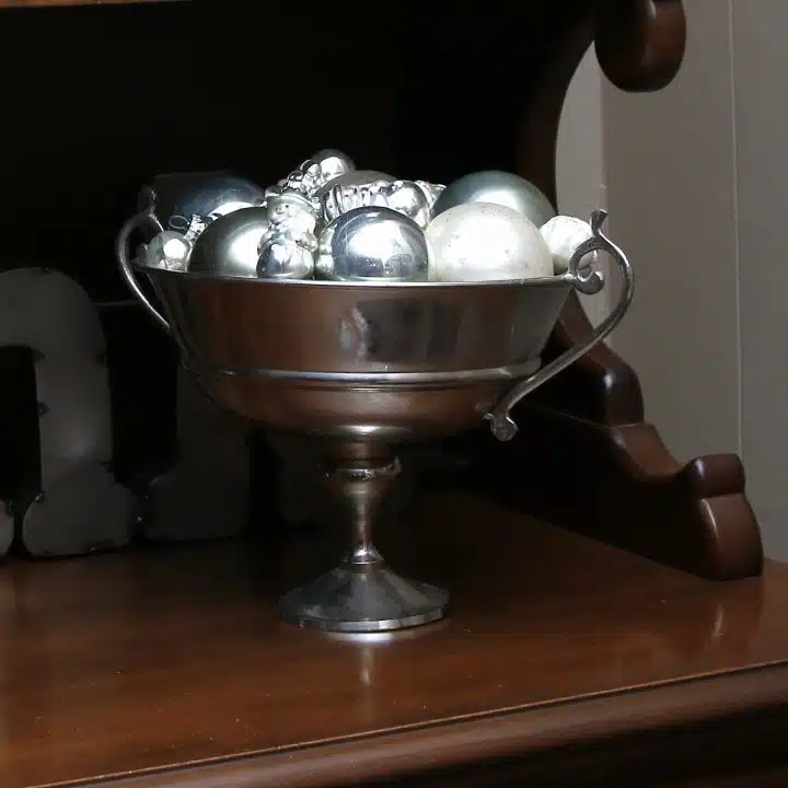 silver plate bowl