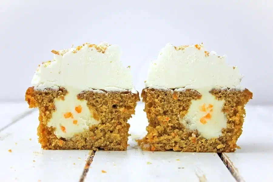 the best ever Carrot cake cupcakes