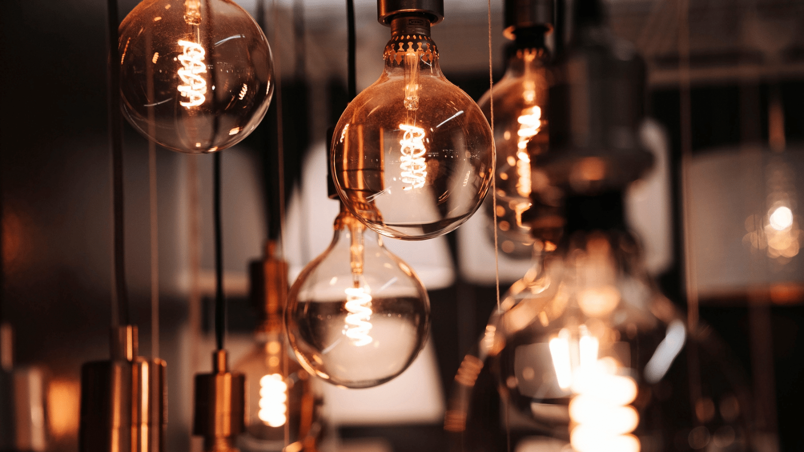 Vintage lighting fixtures.