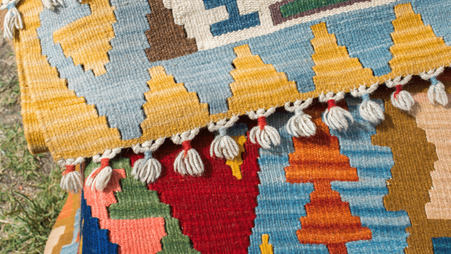 Vintage rugs.