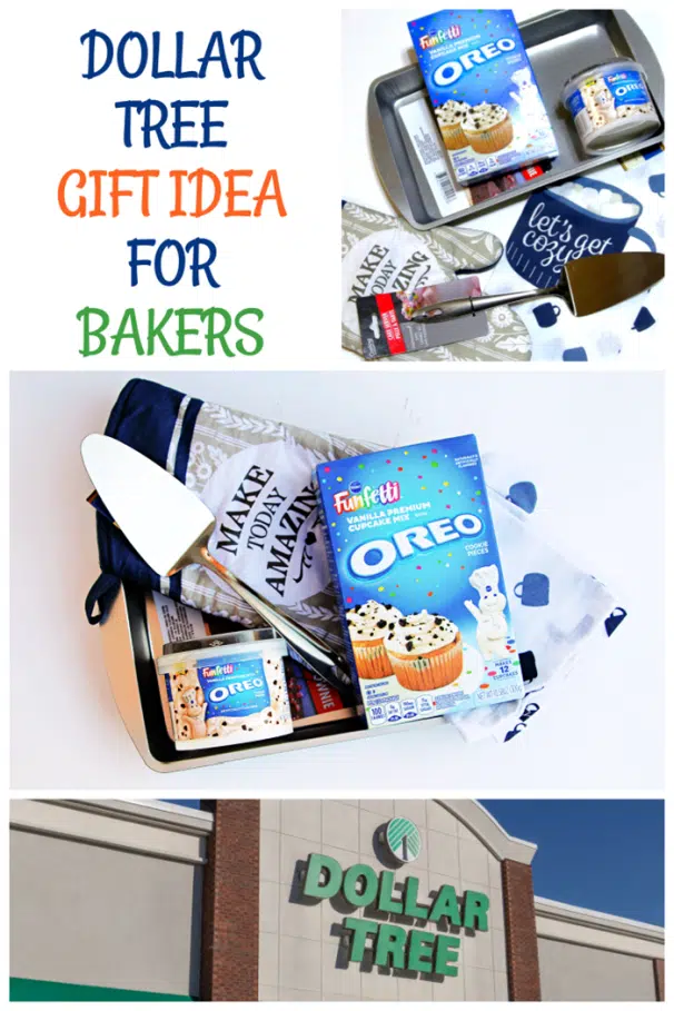Funfetti Dollar Tree Gift Basket For The Home Baker
