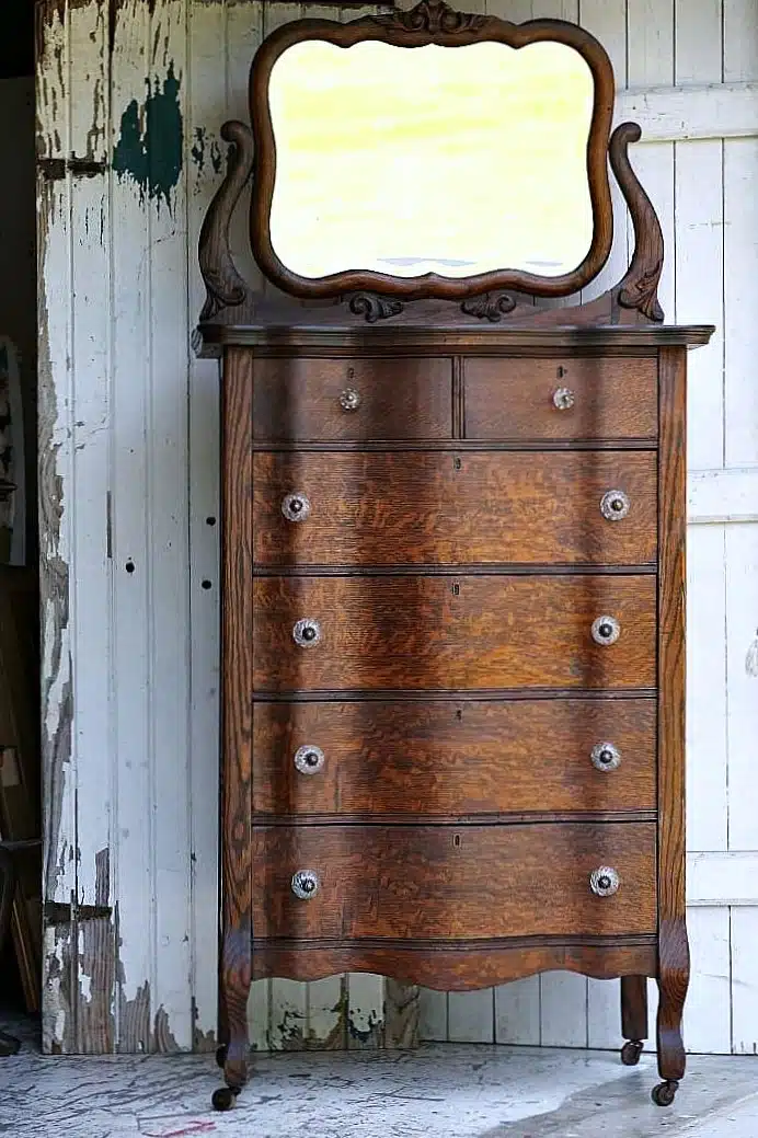 how to refresh and restore antique furniture without stripping the original finish