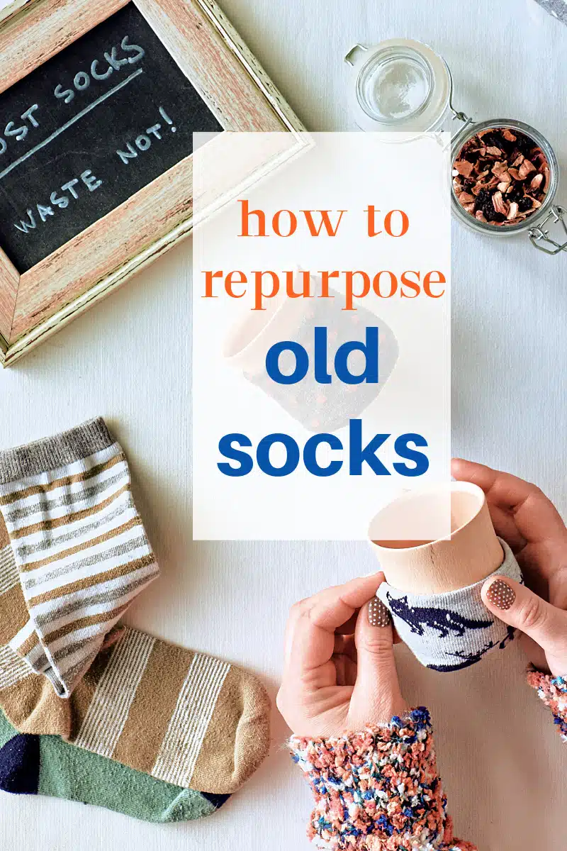 how to repurpose old socks