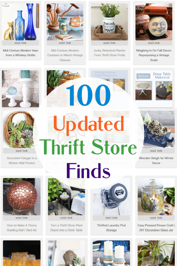 updated thrift store finds