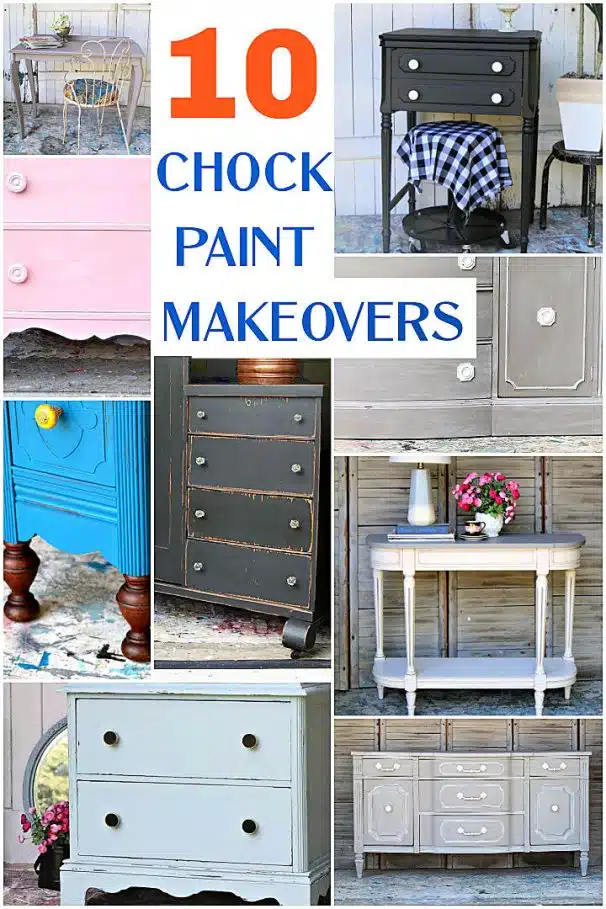 10 chock paint furniture makeovers