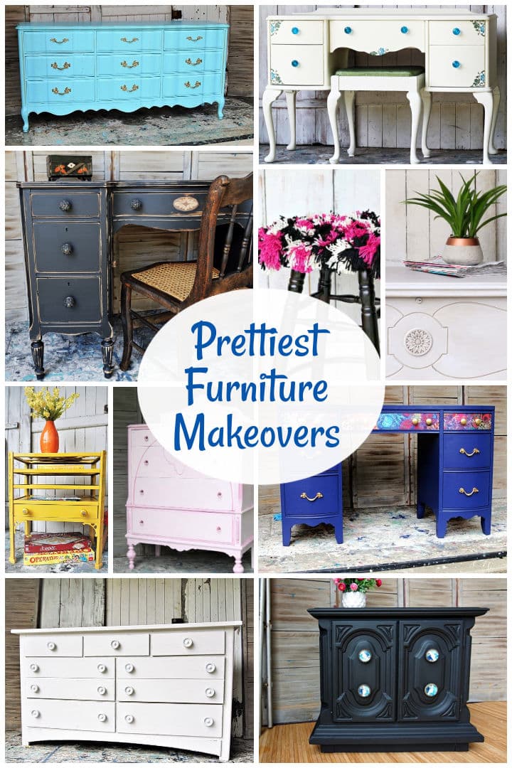 Prettiest Furniture Makeovers