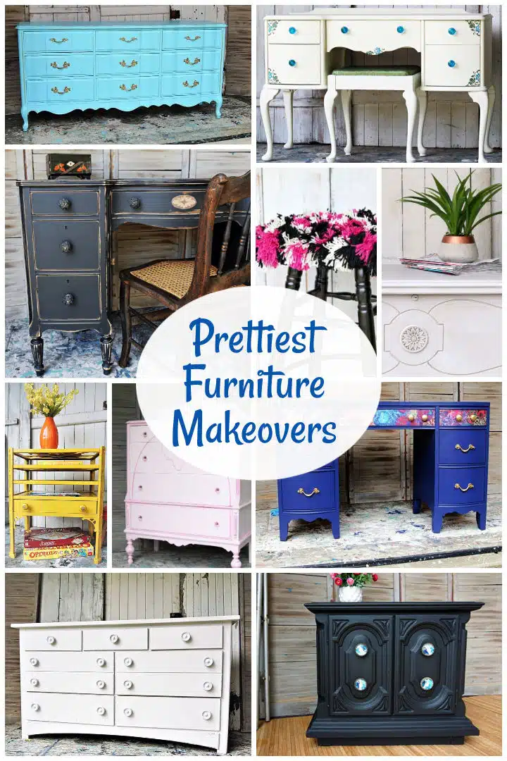 Prettiest Painted Furniture Makeovers