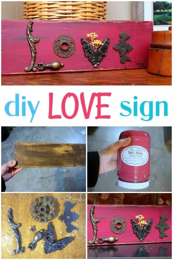 DIY Love Sign