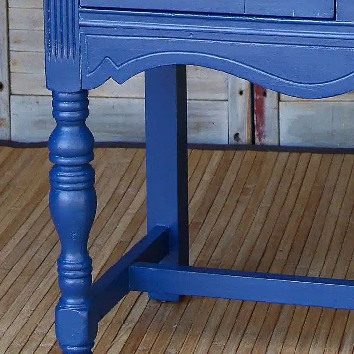 how to paint vintage furniture with left over home project paint