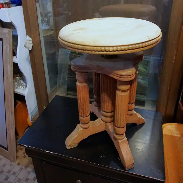 Antique Piano Stool And New Junk Finds