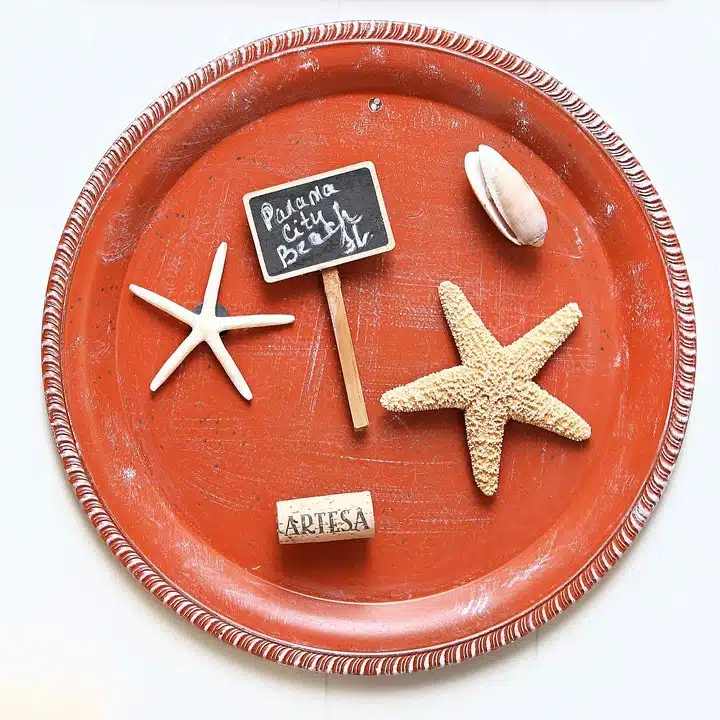 how to make beach themed magnets using shells and starfish