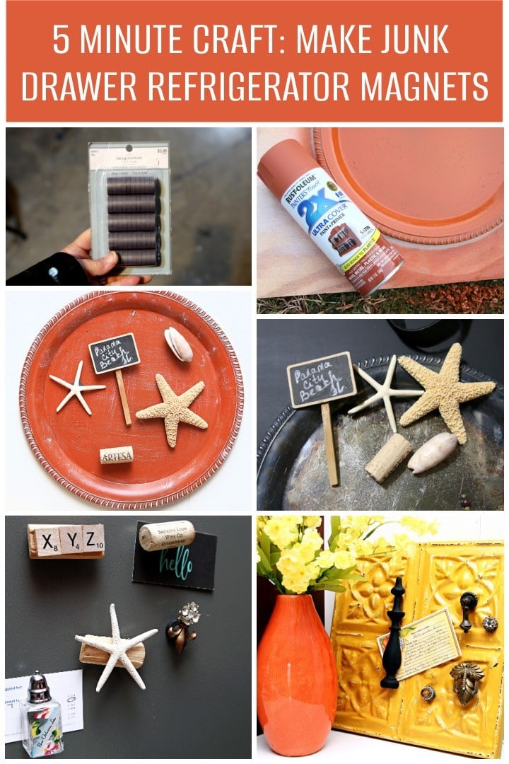 make refrigerator magnets in five minutes
