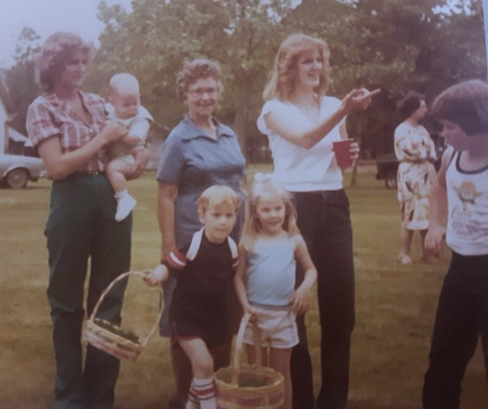 Easter at Grandma's house