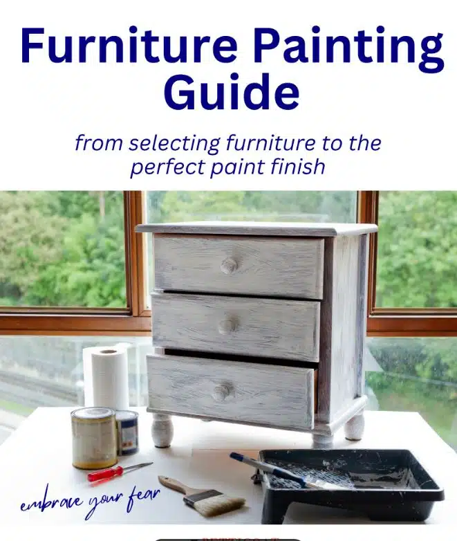 Furniture painting guide email incentive