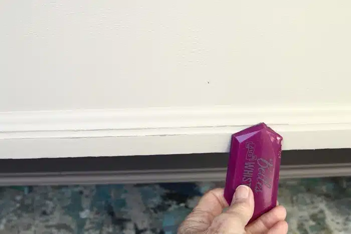how to faux distress paint 2