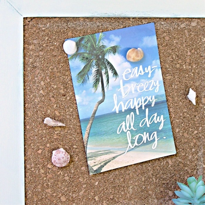 DIY seashell pushpins beach decor craft