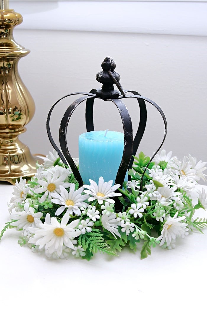 DIY thrift store decorating idea 