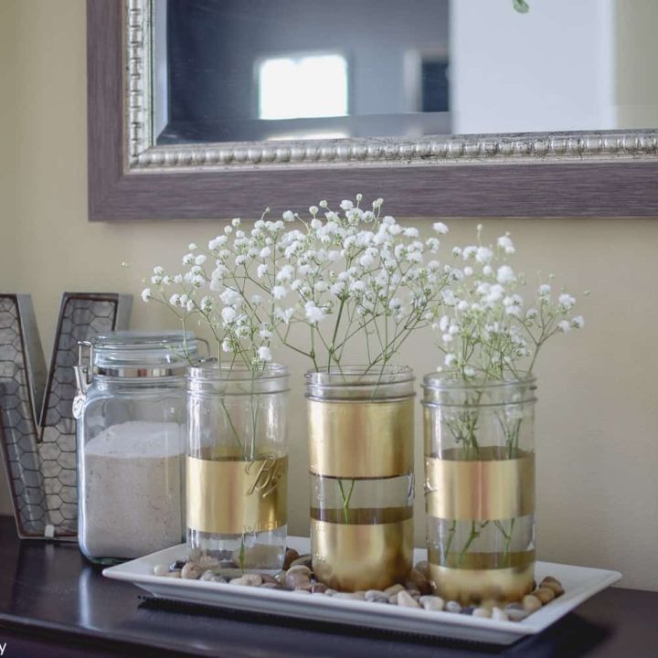 mason jar vases