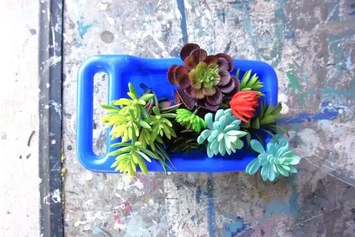 faux succulents for DIY project